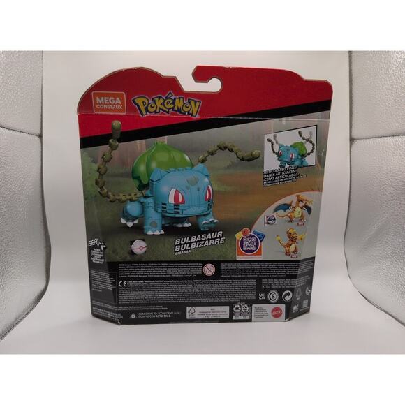 Mega Construx Bloks Pokemon Bulbasaur Set Pack 175 PCS GVK83 - Picture 2 of 3